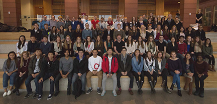 The Commerce Class of 2015 — ready and willing to take up the challenge
